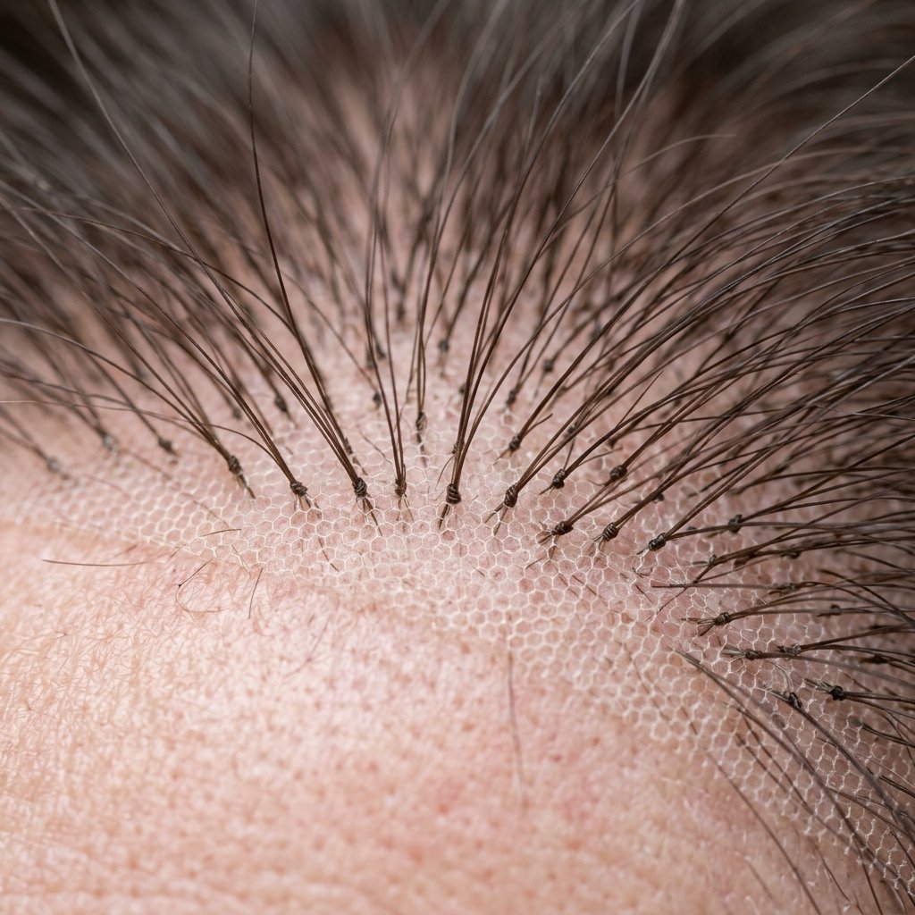 Filament Hair Patch Base Anatomy