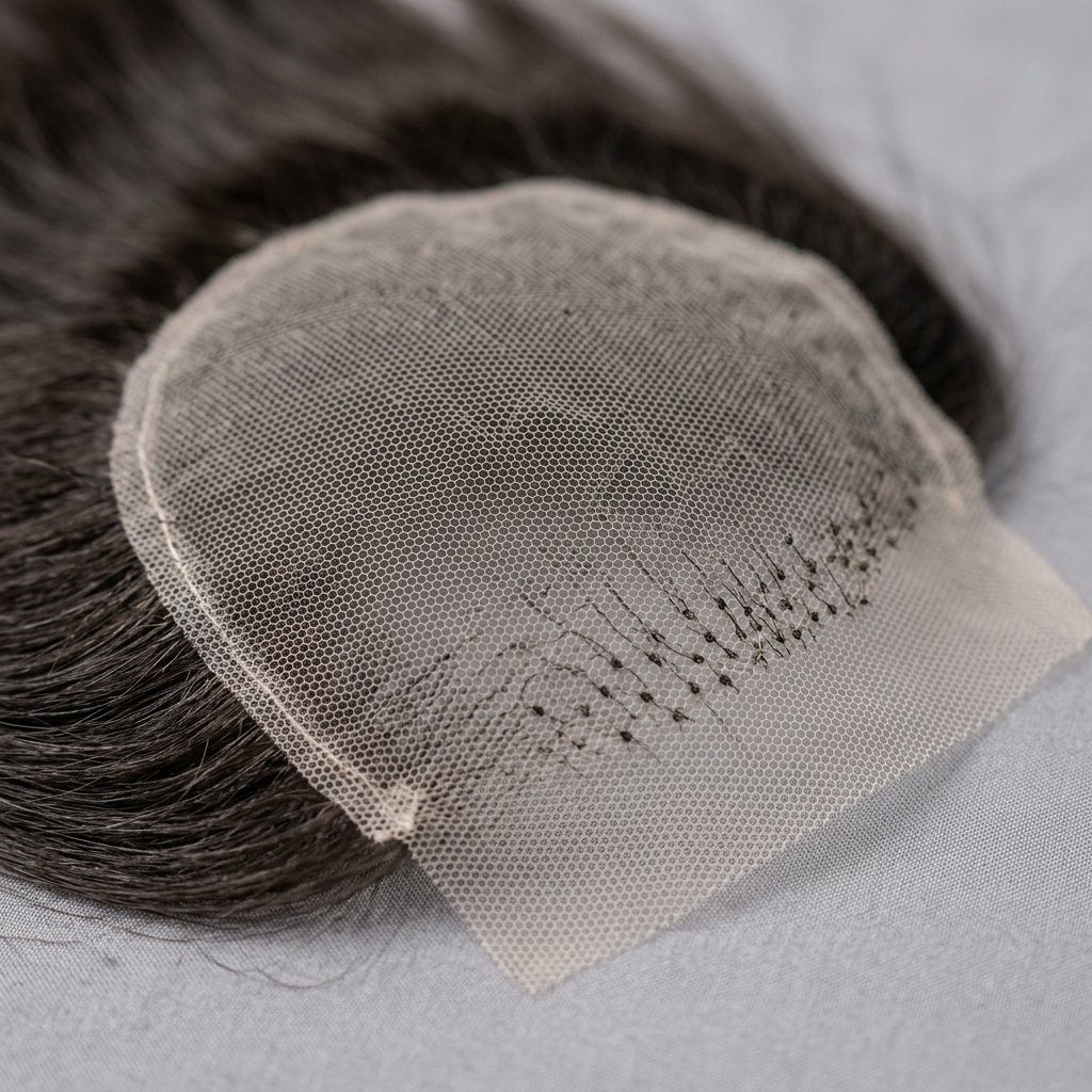 French Lace Hair Patch Base Anatomy